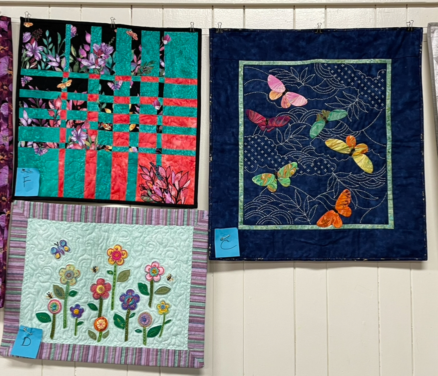 Butterfly quilt 1st Place